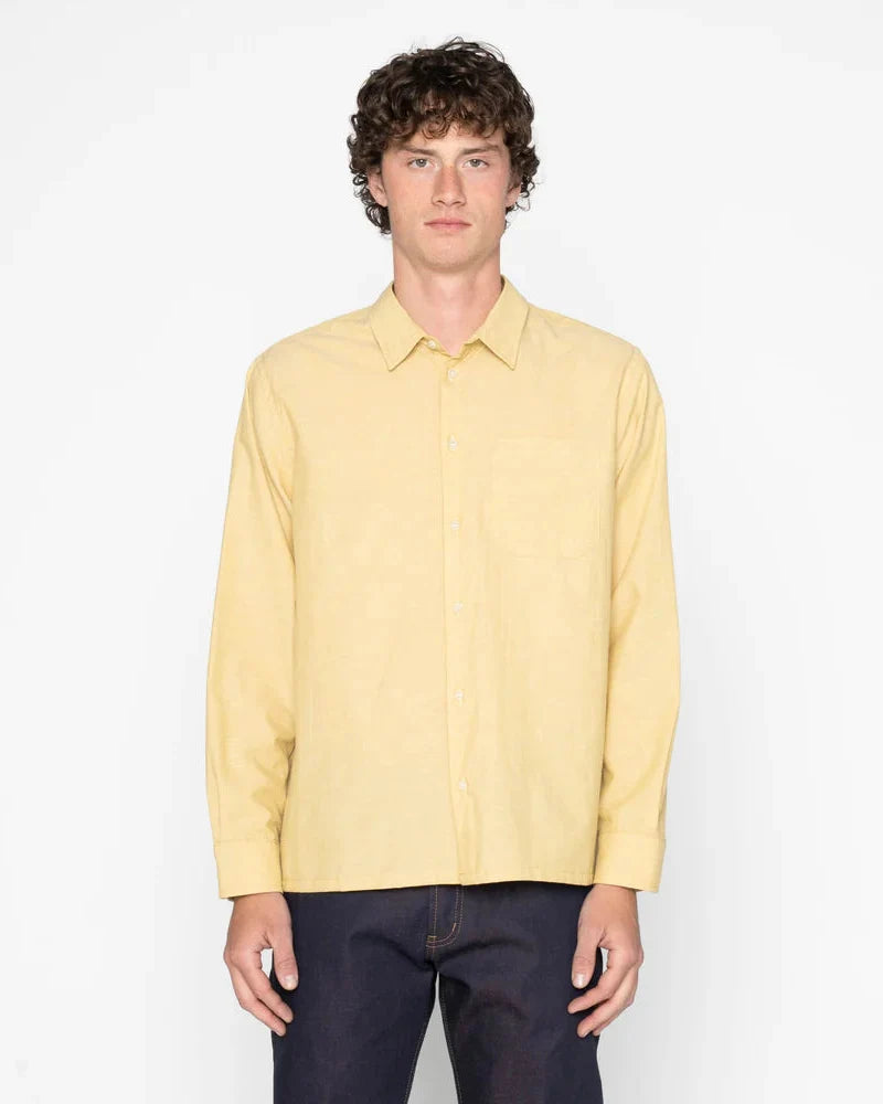 True Shirt (Selvedge Chambray Yellow)