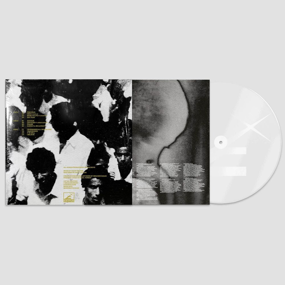 Moses Boyd - Songs for Sinners LP (Indie Exclusive White with Etching) (Preorder: Ships October 23, 2026)