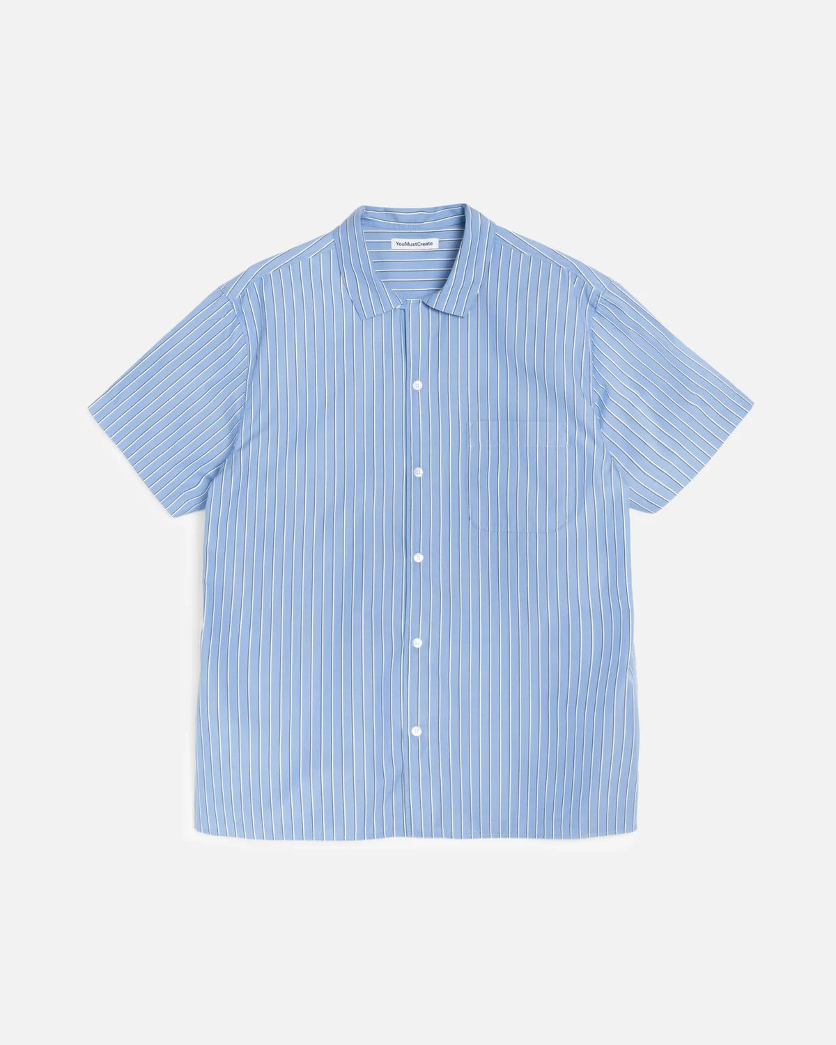 Malick Office Stripe Shirt (Blue Multi)