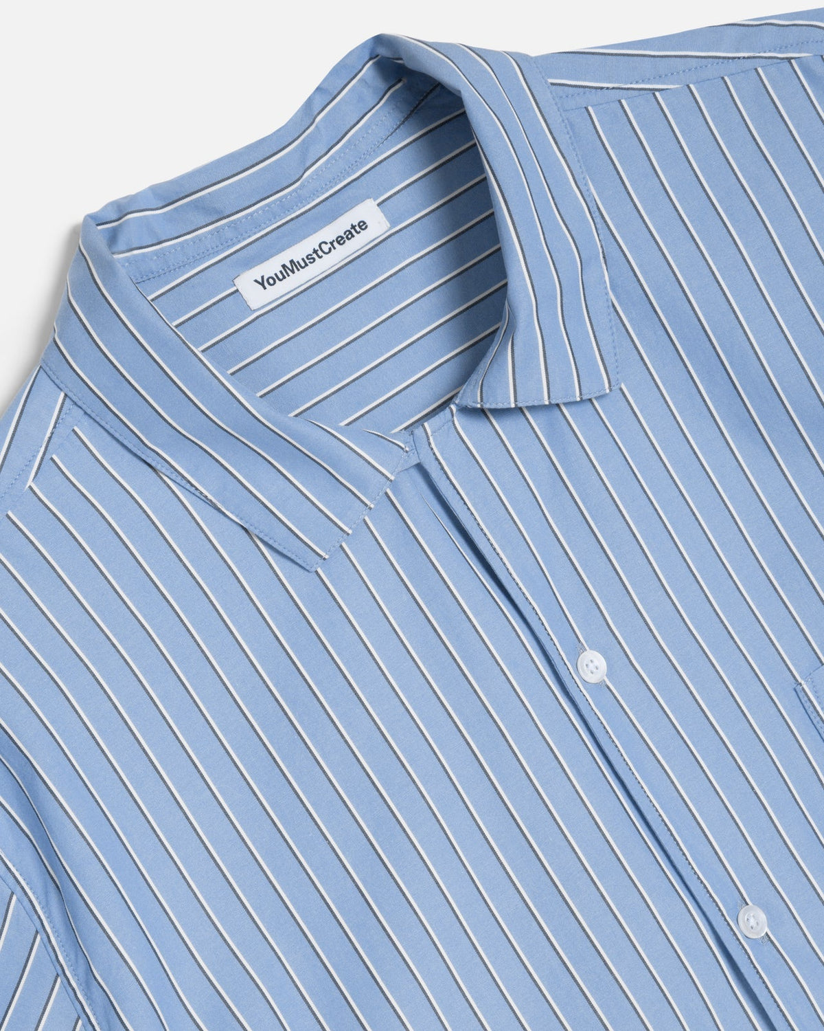 Malick Office Stripe Shirt (Blue Multi)