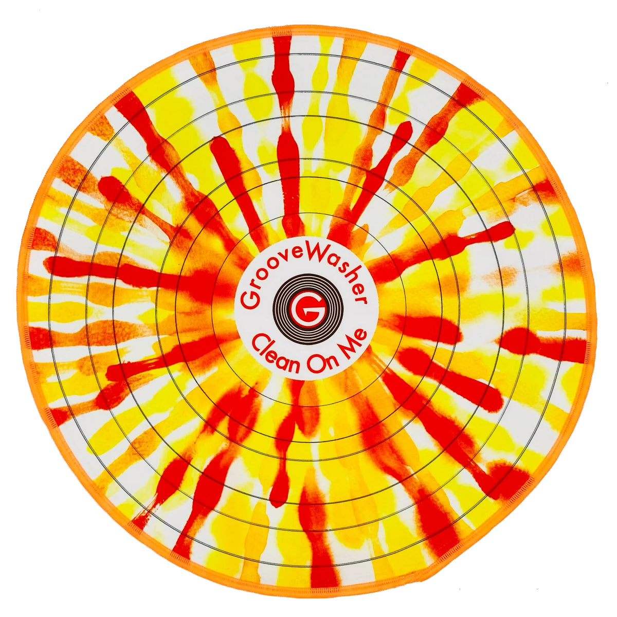 GrooveWasher 'Splash' Record Cleaning Mat (16 Inch Cleaning Mat)