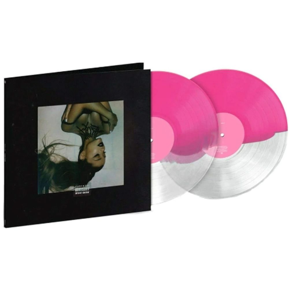 Ariana Grande - Thank U, Next - Pink and Clear Split (Vinyl LP)