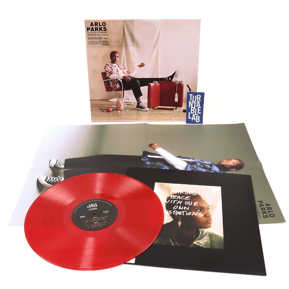 Arlo Parks: Collapsed In Sunbeams (180g, Red Colored Vinyl) {Vinyl LP}