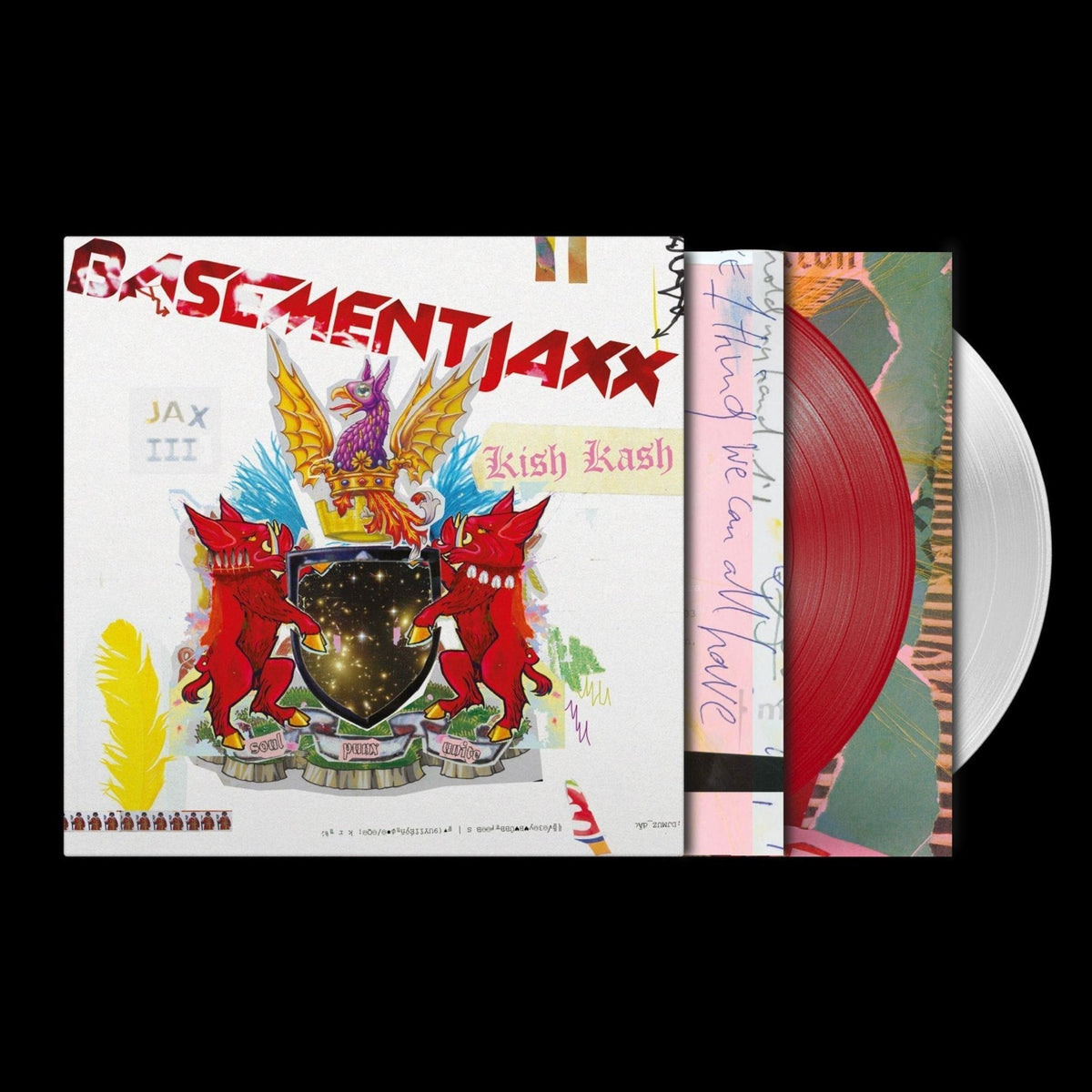 Basement Jaxx - Kish Kash - Red and White (Vinyl LP)