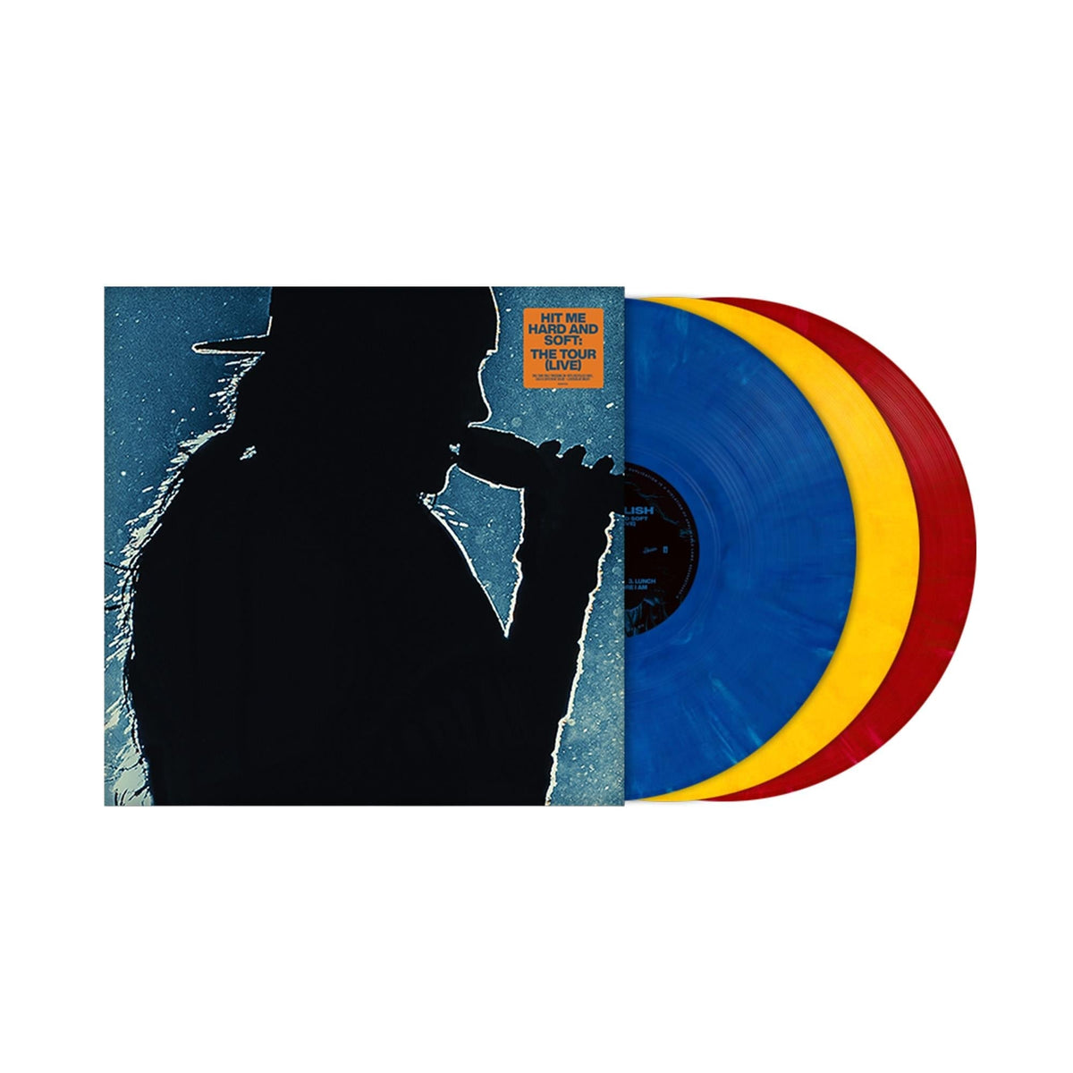 Billie Eilish - Hit Me Hard And Soft: The Tour (Live) - Tri Colour (Vinyl LP)