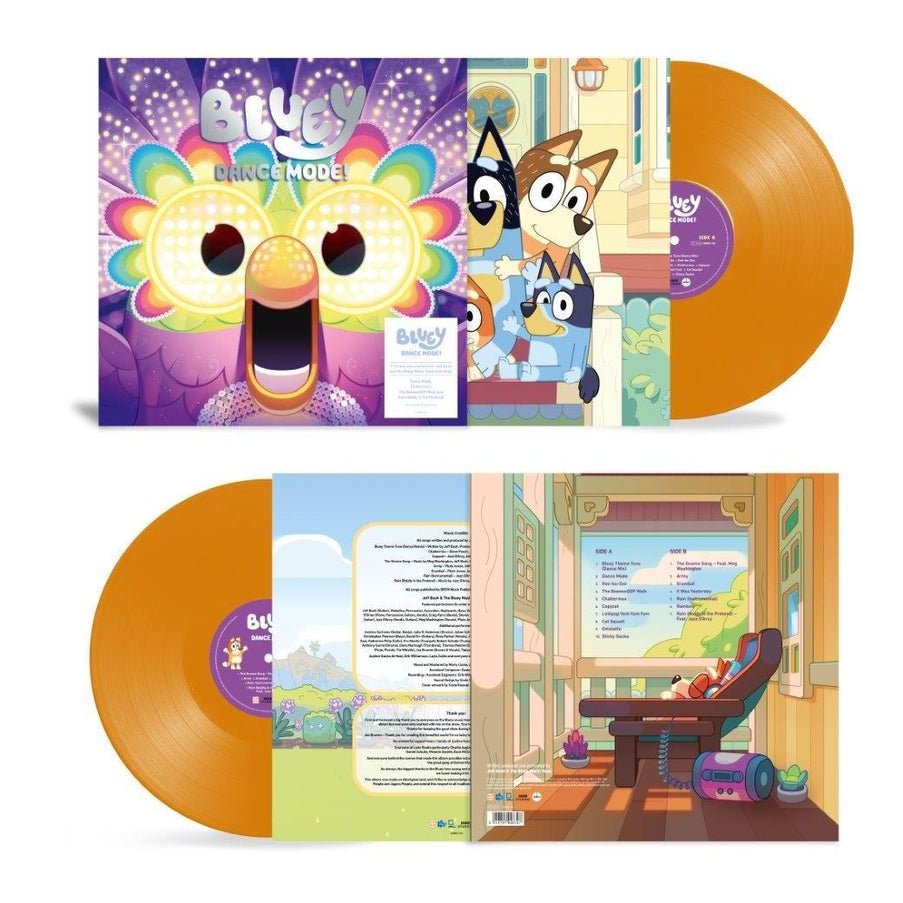 Bluey - Dance Mode! - Orange (Vinyl LP)
