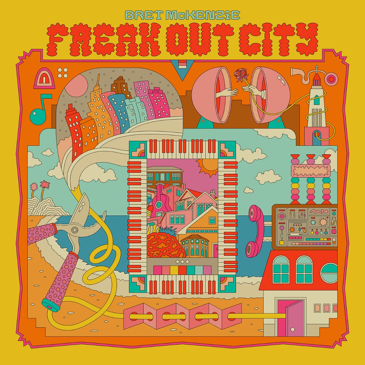 Bret McKenzie - Freak Out City - Glacial Blue Loser 【Vinyl LP 】