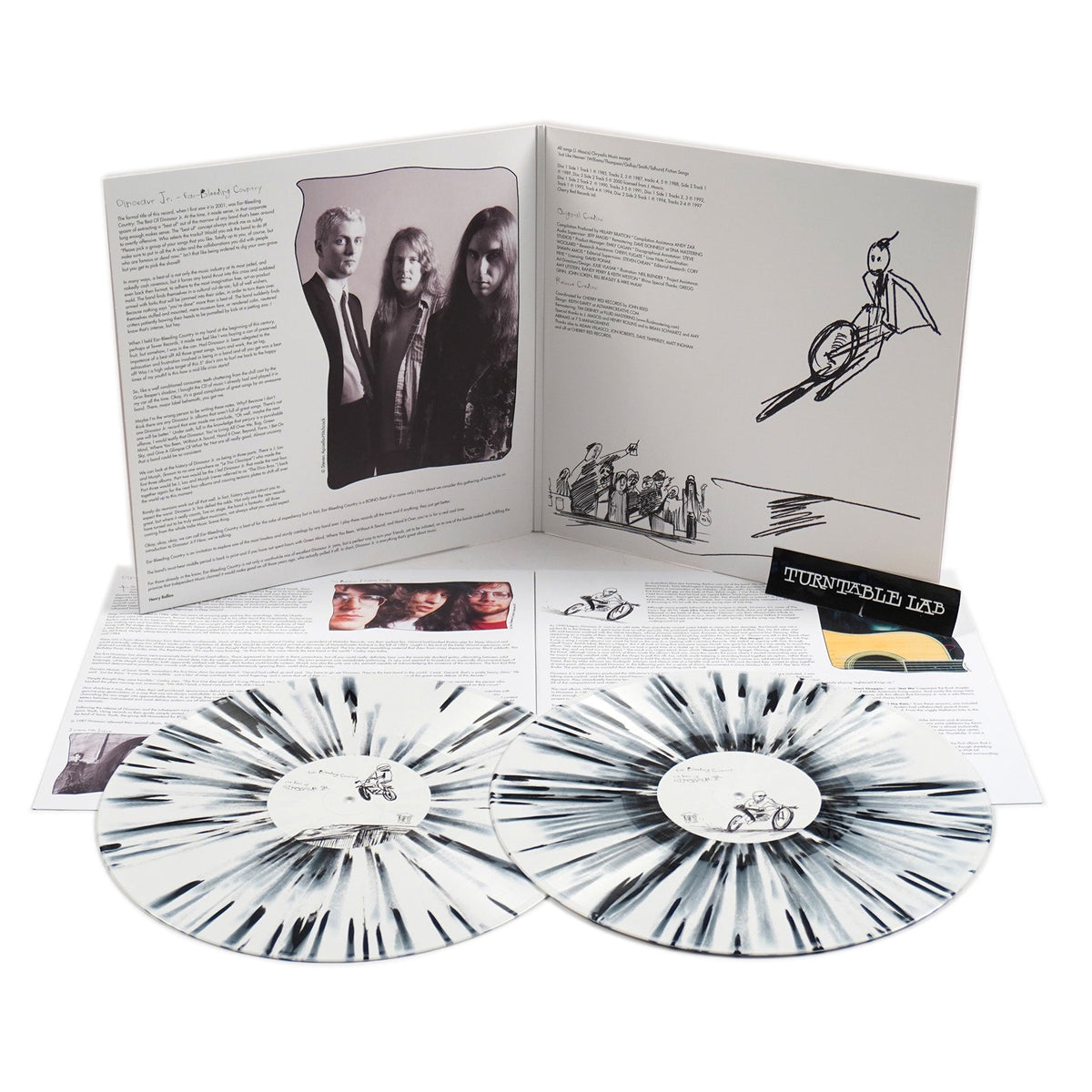 Dinosaur Jr.: Ear-Bleeding Country - The Best Of (Splatter Colored Vinyl) Vinyl 2LP