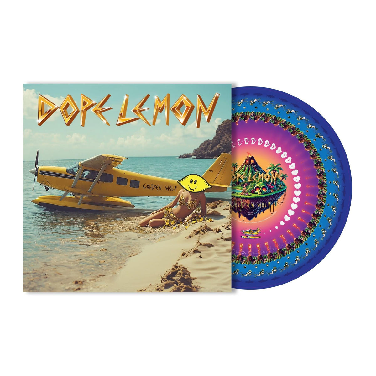 Dope Lemon - Golden Wolf - Zoetrope Picture Disc 【Vinyl LP 】