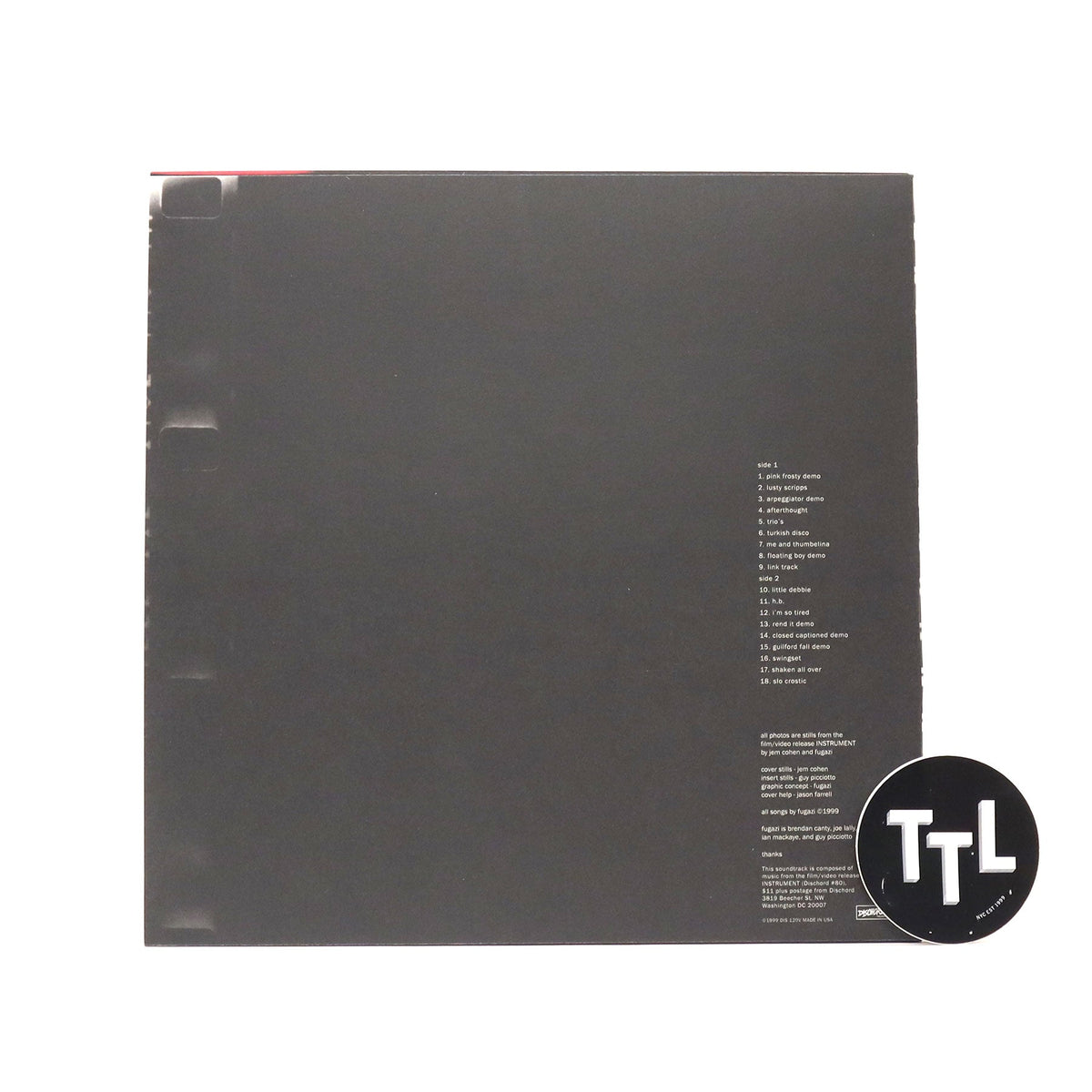 Fugazi: Instrument Soundtrack (Colored Vinyl) {Vinyl LP}