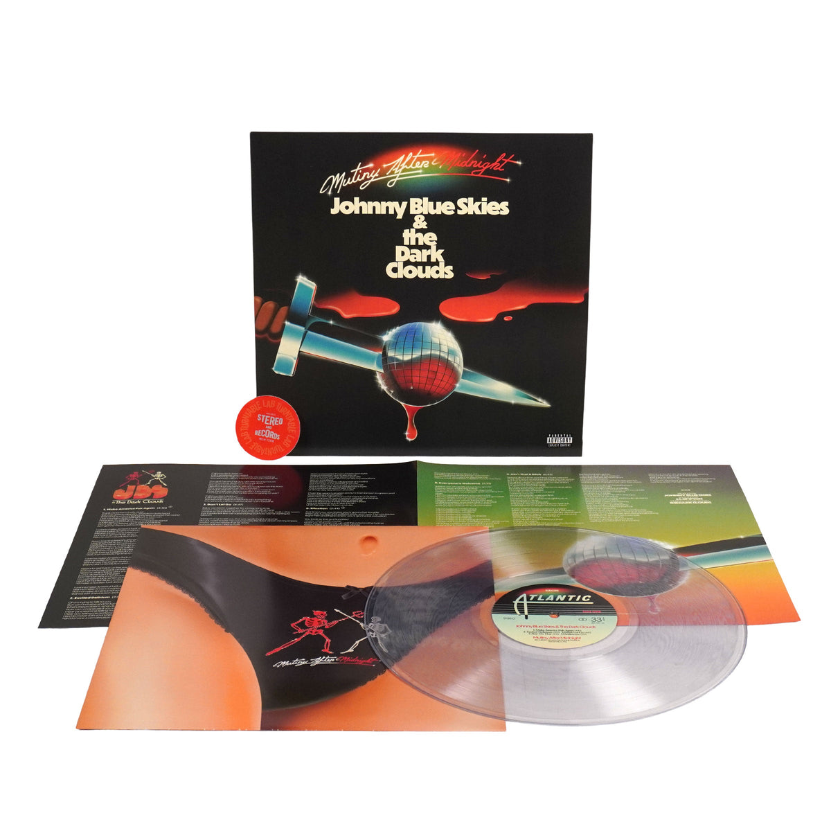 Johnny Blue Skies & The Dark Clouds: Mutiny After Midnight (Sturgill Simpson) (Clear Colored Vinyl) {Vinyl LP}