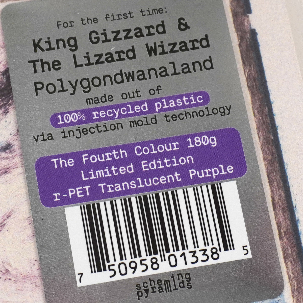 King Gizzard And The Lizard Wizard: Polygondwanaland (180g, Purple Colored Vinyl) {Vinyl LP}