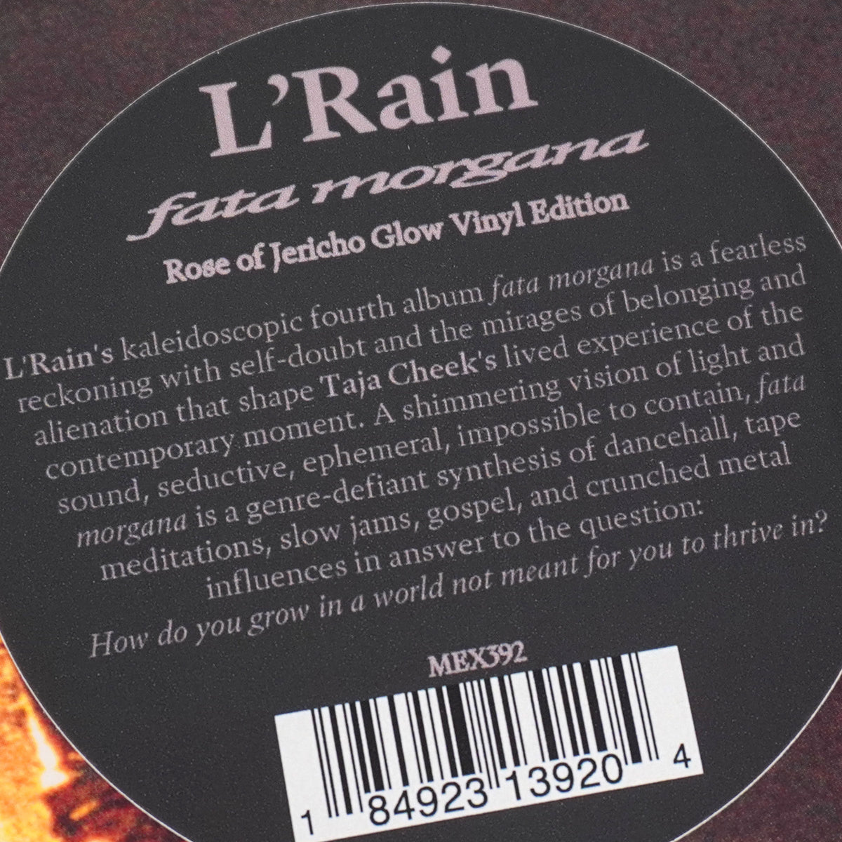 L'Rain: Fata Morgana (Indie Exclusive Colored Vinyl) {Vinyl LP}