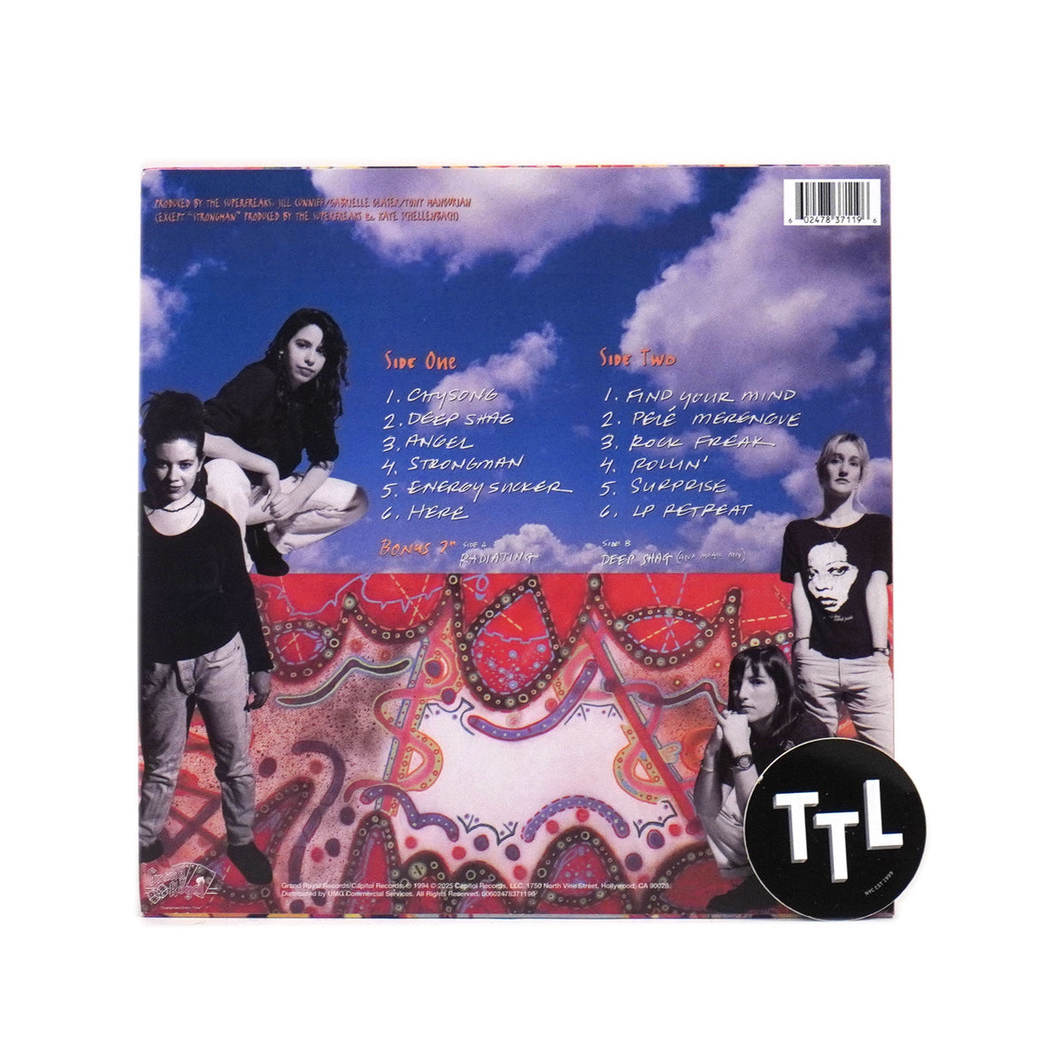 Luscious Jackson: Natural Ingredients (Indie Exclusive Colored Vinyl) {Vinyl LP}+7"