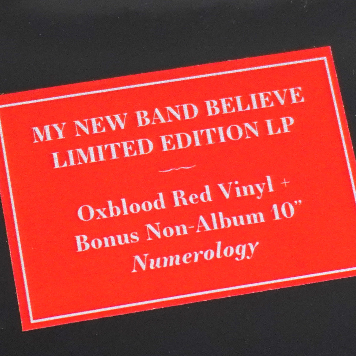 My New Band Believe: My New Band Believe (Black Midi) (Indie Exclusive Colored Vinyl) {Vinyl LP}+10"