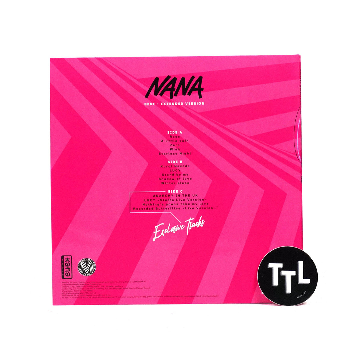 Nana: Best - Extended Version (Colored Vinyl) Vinyl 2LP