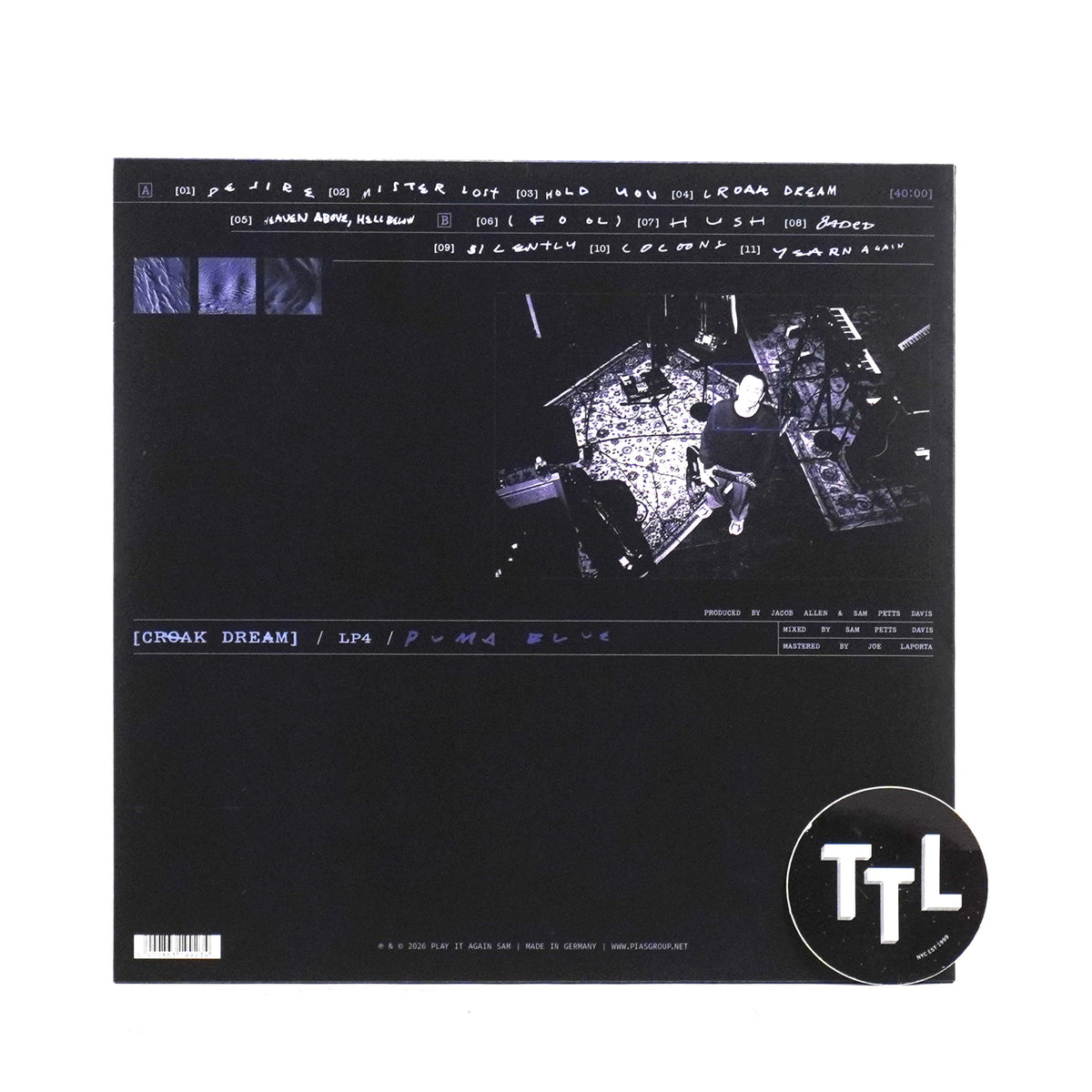 Puma Blue: Croak Dream (Indie Exclusive Sparkle Vinyl) {Vinyl LP}