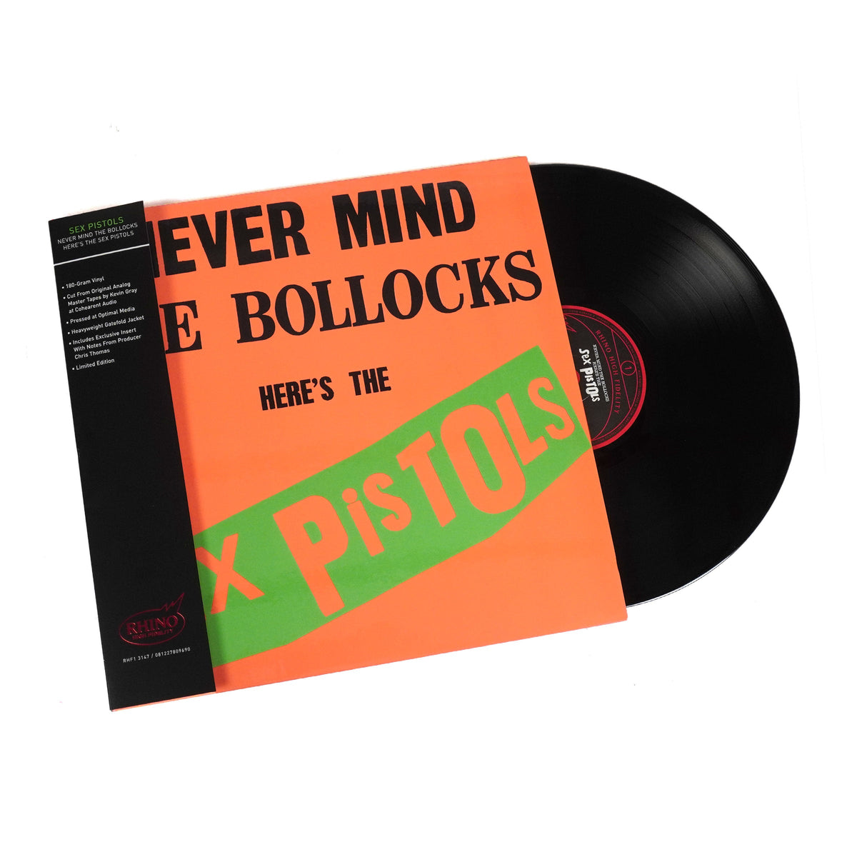 Sex Pistols: Never Mind The Bollocks (Rhino High Fidelity 180g) {Vinyl LP}