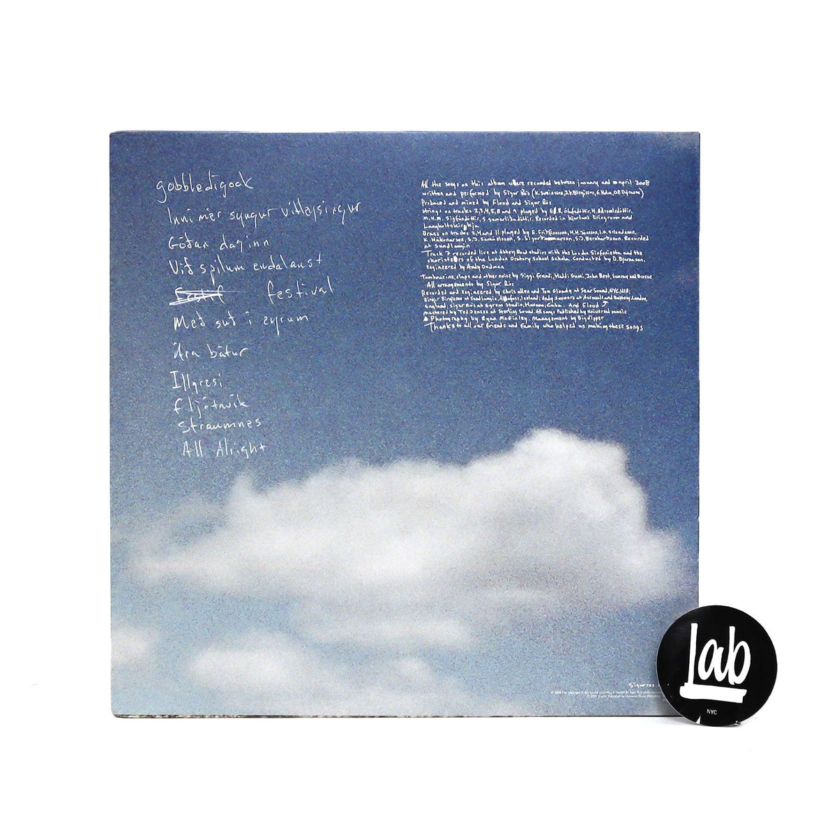 Sigur Ros: Meo Suo I Eyrum Vio Spilum Endalaust Vinyl 2LP