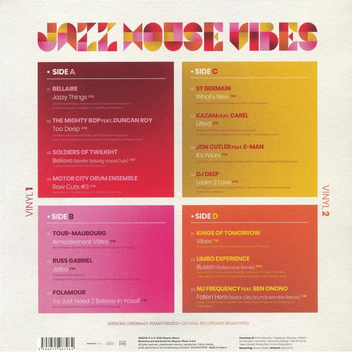 Various Artists - Jazz House Vibes: The Finest Selection Of Jazz House Music - (Vinyl LP)