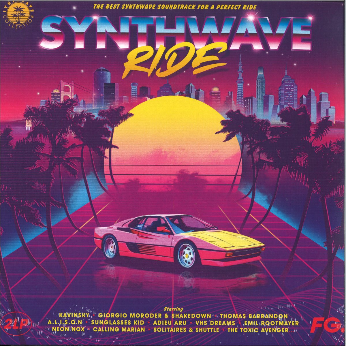 Various Artists - Synthwave Ride - (Vinyl LP)