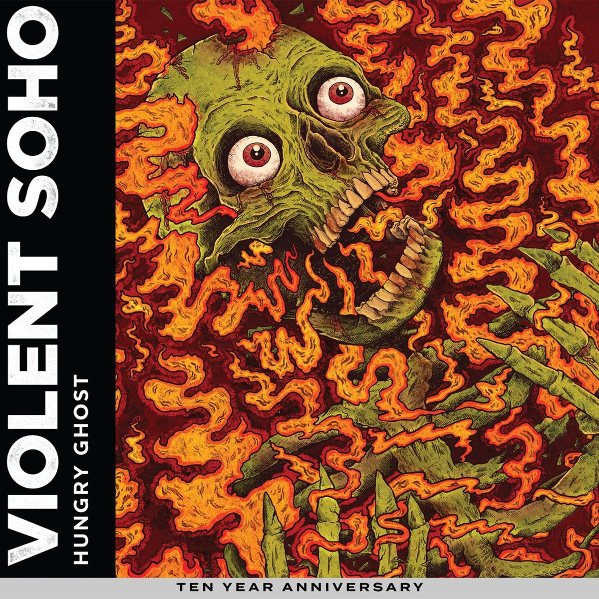 Violent Soho – Hungry Ghost - 10th Anniversary Black and Red Splatter 【Vinyl LP 】