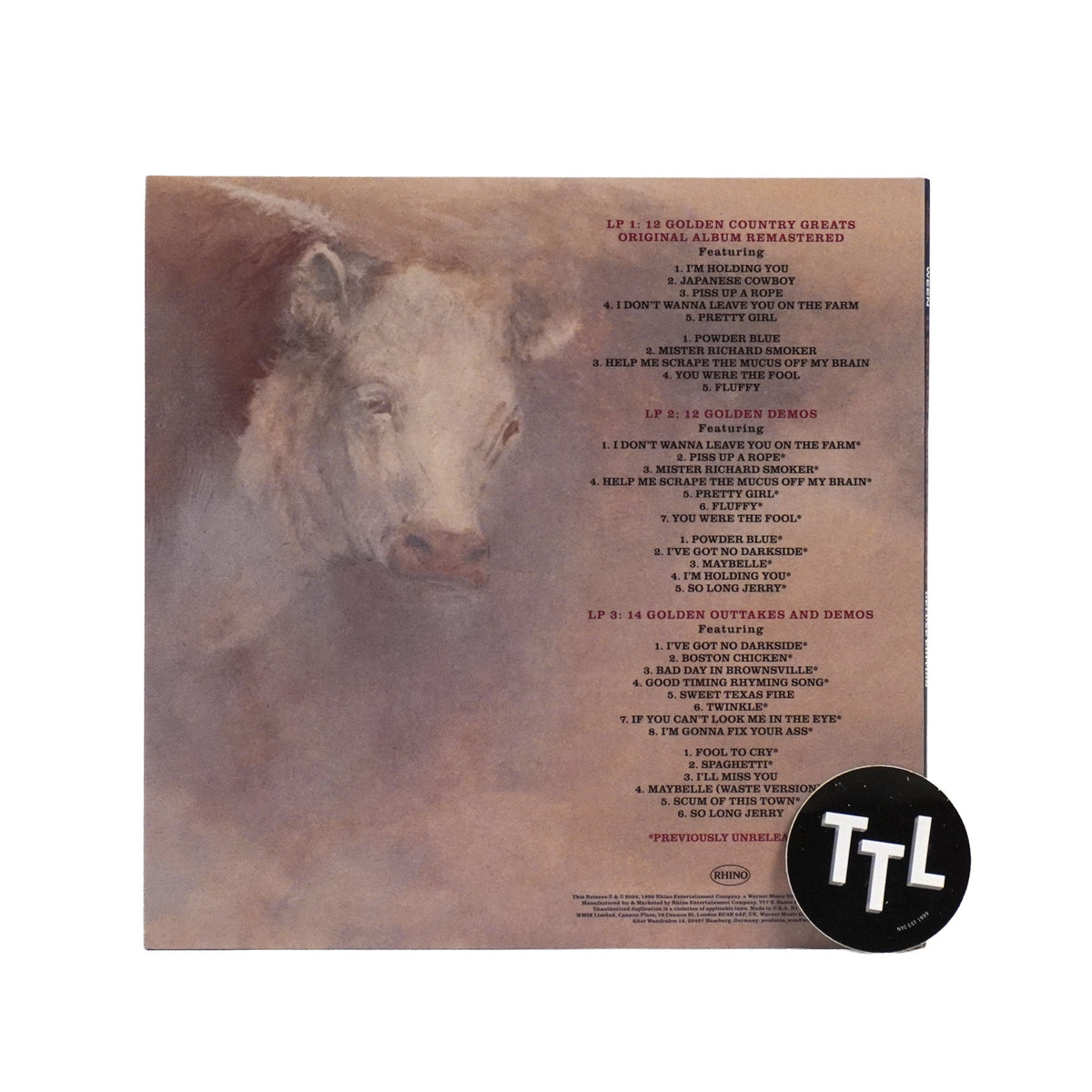 Ween: 12 Country Greats - Deluxe Edition Vinyl 3LP