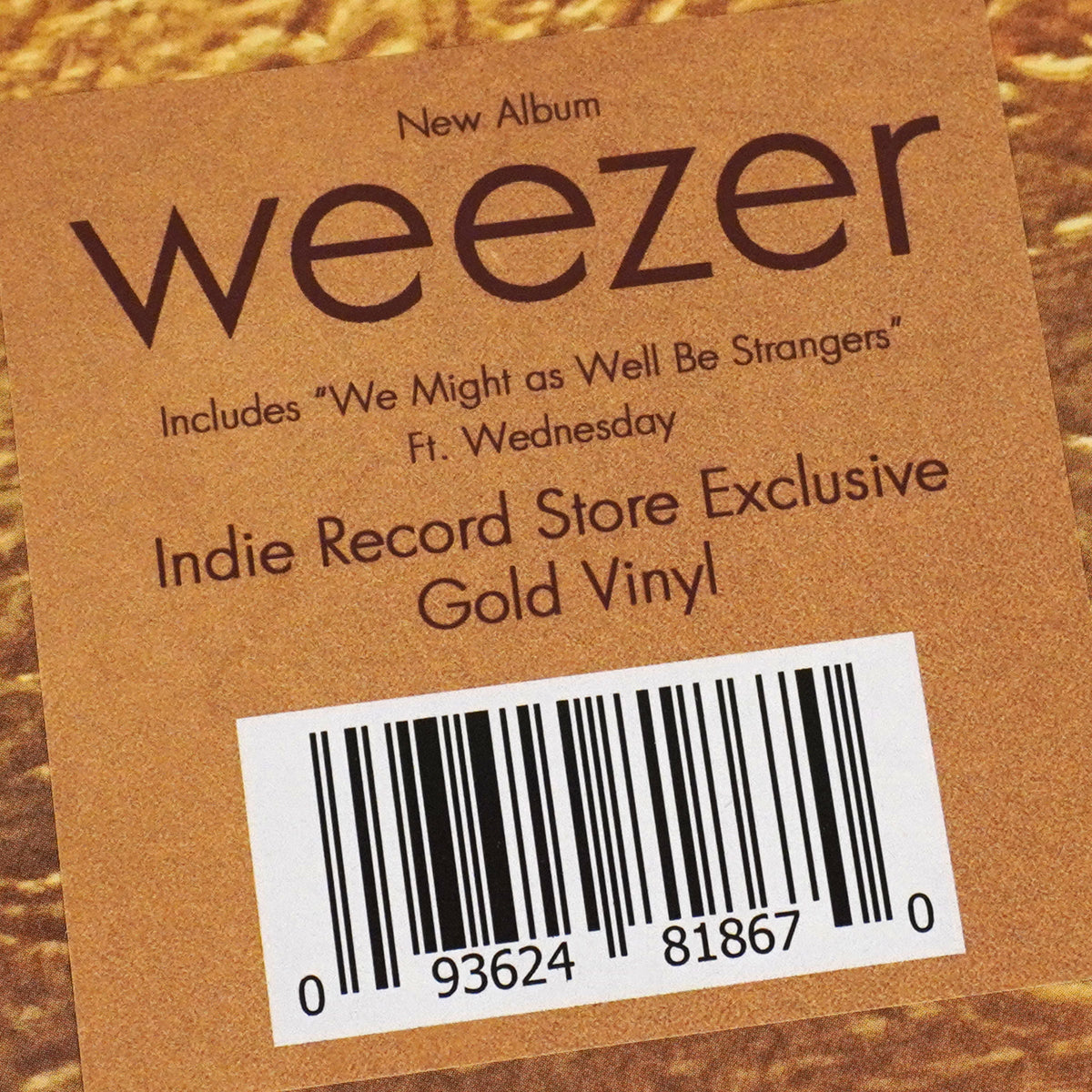 Weezer: Weezer - Gold Album (Indie Exclusive) {Vinyl LP}