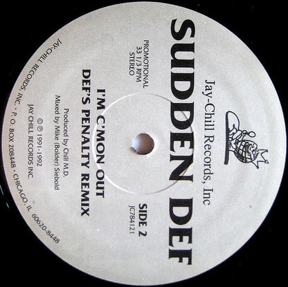 Sudden Def  - Da Ringers Off / Def's Penalty (12") (Mint (M)) USED