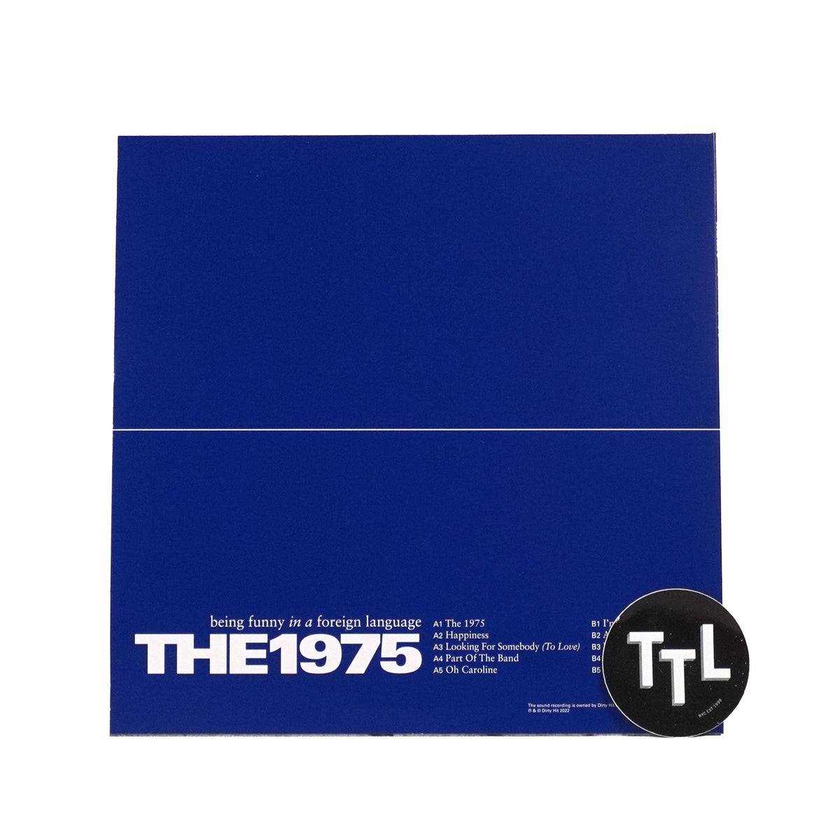 The 1975: Being Funny In A Foreign Language (Clear Colored Vinyl) {Vinyl LP}