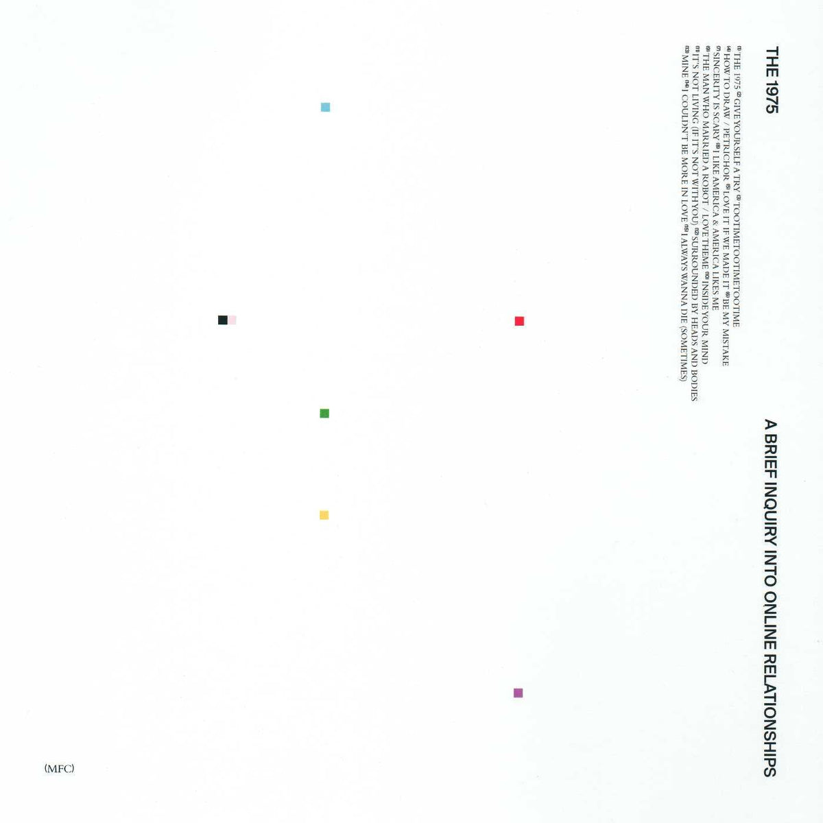 The 1975 - A Brief Inquiry Into Online Relationships 2LP