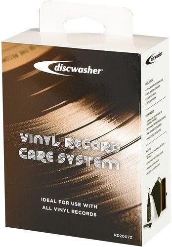 Discwasher RD2007Z D4+ Record Care System With Brush and Fluid Gift Box