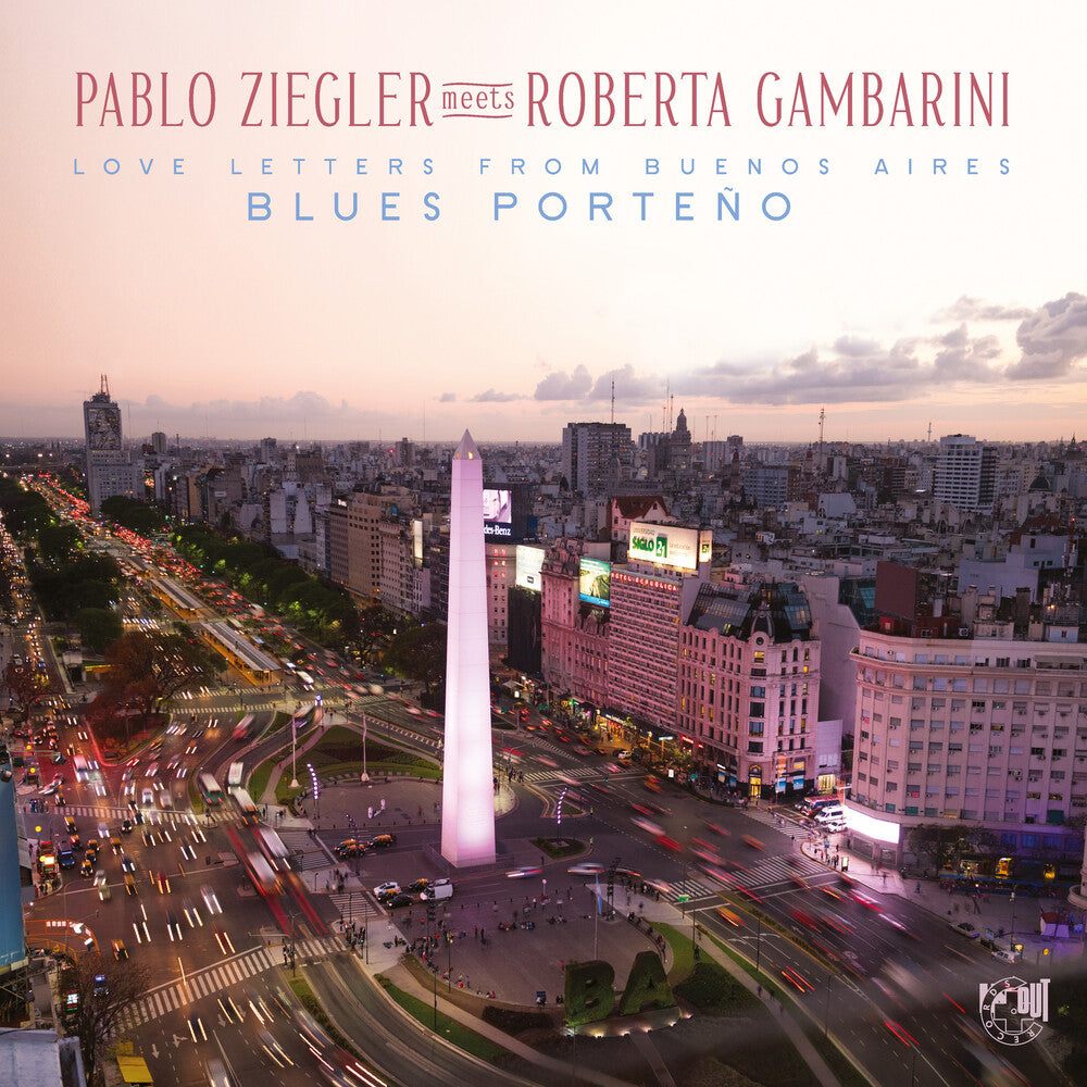 Pablo Ziegler  / Gambarini,Roberta - Blues Porteno LP (Love Letters From Buenos Aires) (Preorder: Ships September 18, 2026)