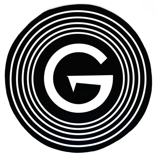 GrooveWasher Big 'G' Record Cleaning Mat (16 Inch Cleaning Mat)