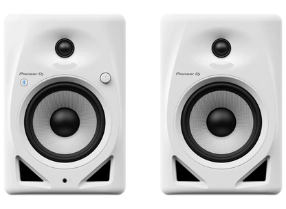 Pioneer DM-50D-BT-W 5-Inch Bluetooth Speakers [Pair, White]