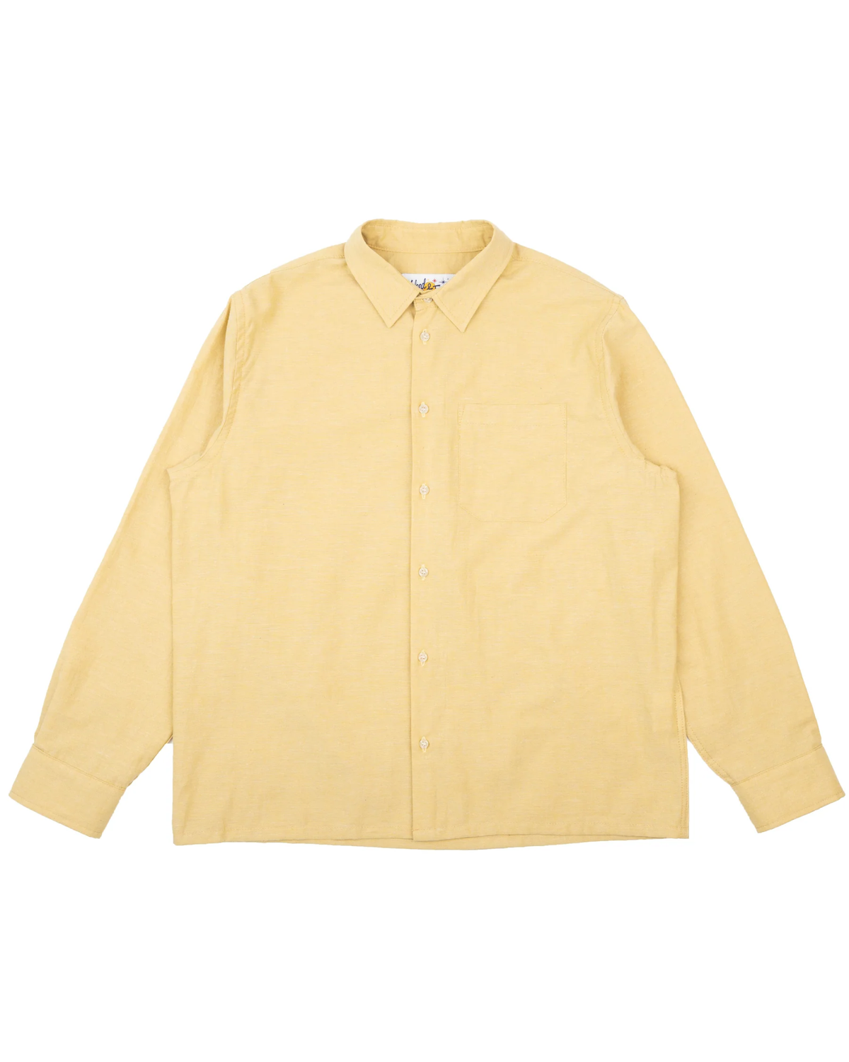 True Shirt (Selvedge Chambray Yellow)