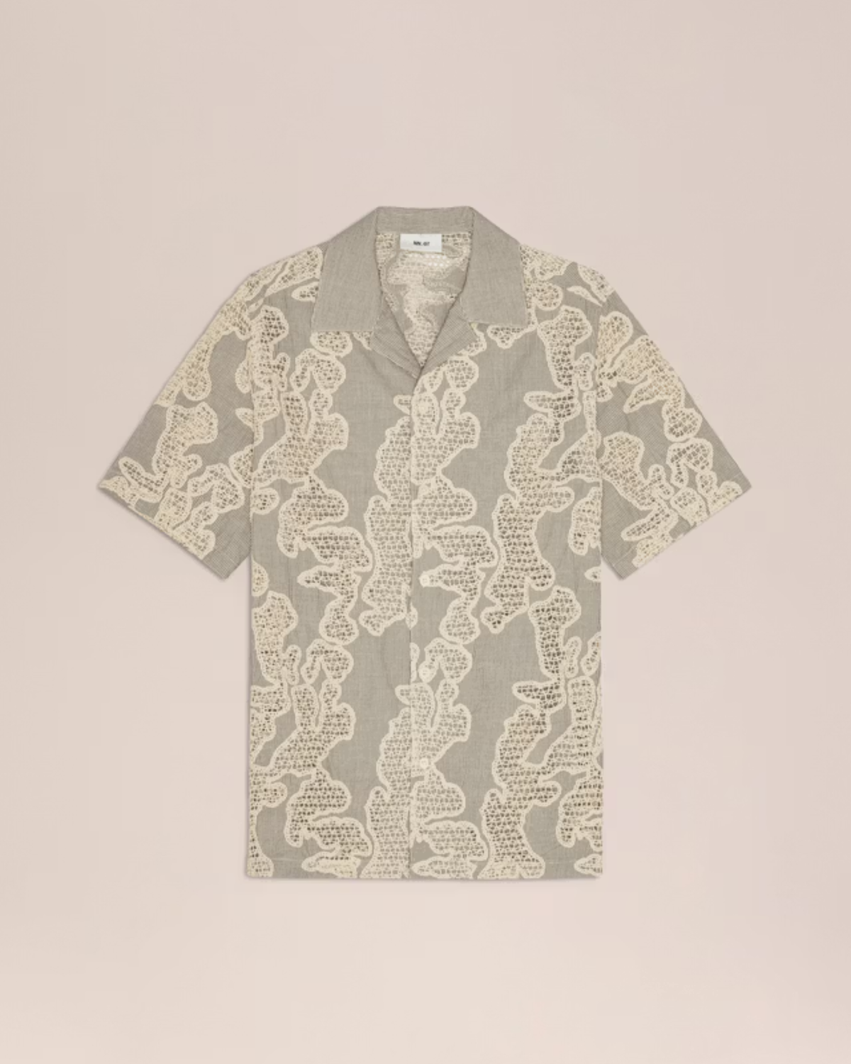 Julio 50048 Embroidery Organic Cotton Shirt (Deep Truffle)