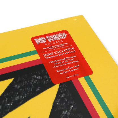 Bad Brains: Bad Brains (Indie Exclusive Red Colored Vinyl) {Vinyl LP}