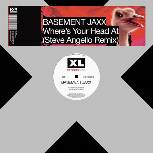 Basement Jaxx - Where's Your Head At (Steve Angello Remix) - 12" Vinyl Single Record