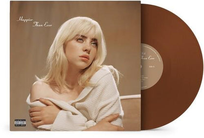 Billie Eilish - Happier Than Ever - Indie Exclusive Brown (Vinyl LP)