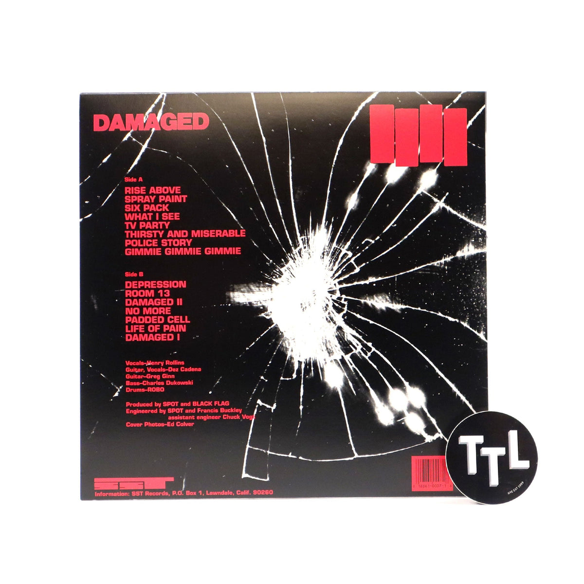 Black Flag: Damaged {Vinyl LP}