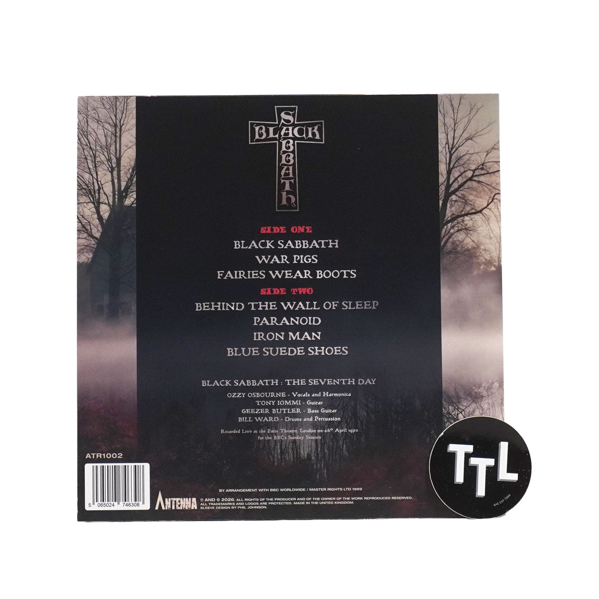 Black Sabbath: The Seventh Day - BBC 1970 (Indie Exclusive Colored Vinyl) {Vinyl LP}