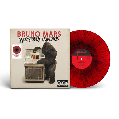 Bruno Mars - Unorthodox Jukebox - Red & Black Splatter (Vinyl LP)