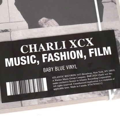 Charli XCX: Music, Fashion, Film (Indie Exclusive Blue Colored Vinyl) {Vinyl LP}