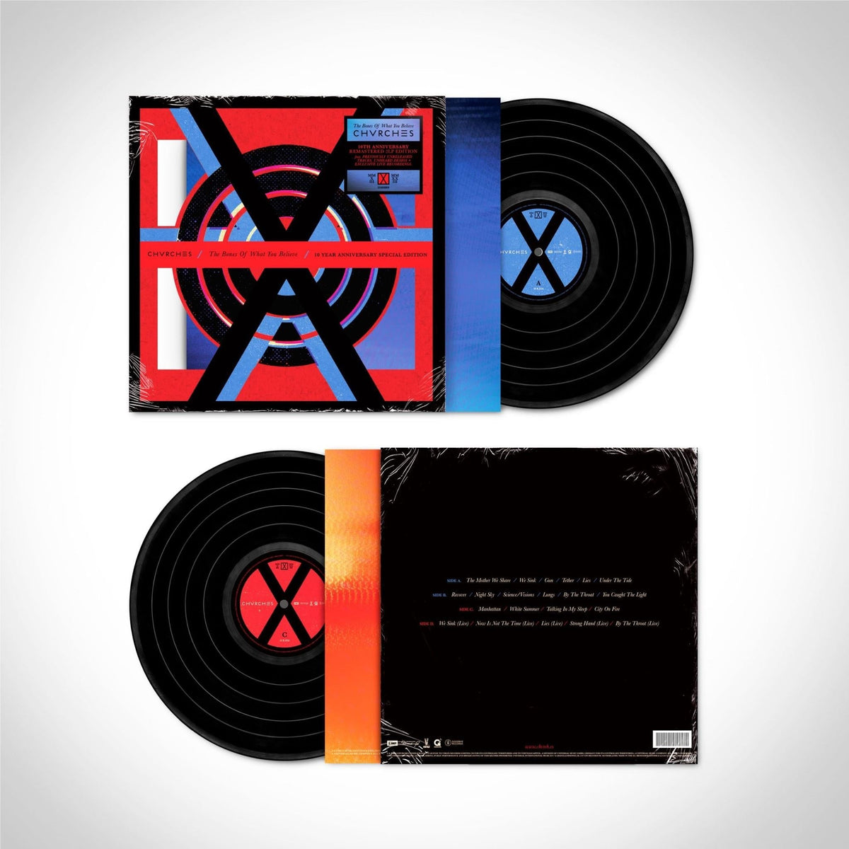CHVRCHES - The Bones Of What You Believe - 10th Anniversary (Vinyl LP)
