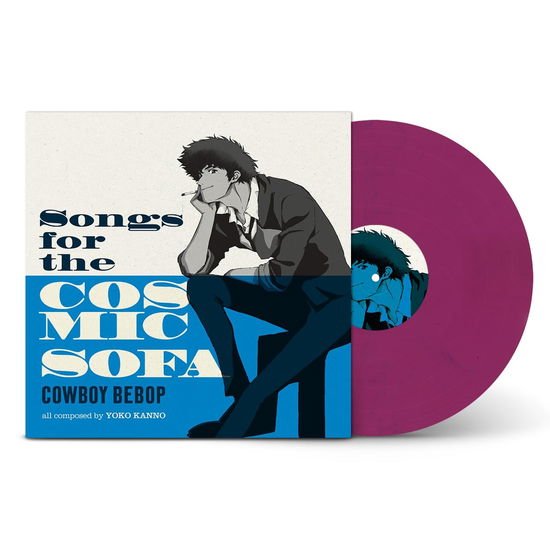 Cowboy Bebop - Songs for the Cosmic Sofa - Pink  & Dark Blue Marble (Vinyl LP)