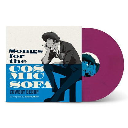 Cowboy Bebop - Songs for the Cosmic Sofa - Pink  & Dark Blue Marble (Vinyl LP)