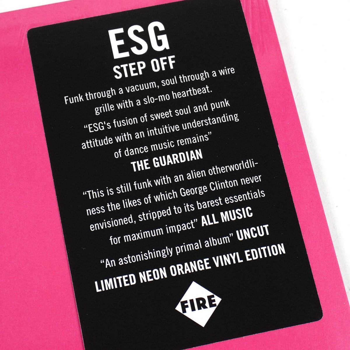 ESG: Step Off (Indie Exclusive Colored Vinyl) {Vinyl LP}