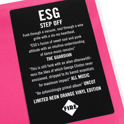 ESG: Step Off (Indie Exclusive Colored Vinyl) {Vinyl LP}