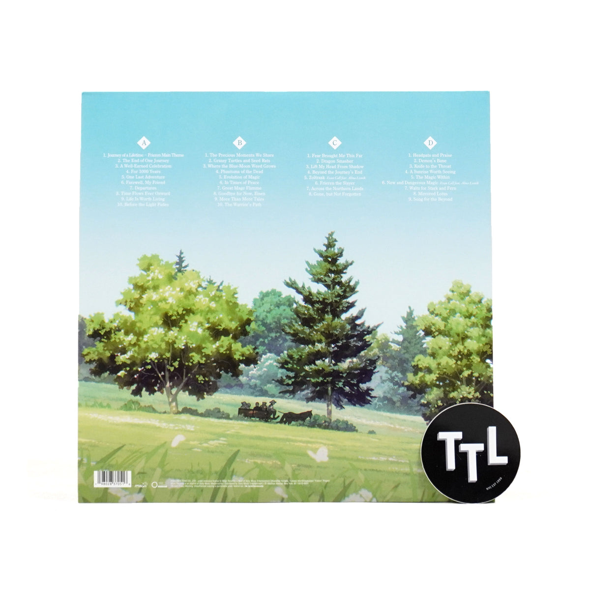 Evan Call: Frieren - Beyond Journey's End Soundtrack (Colored Vinyl) Vinyl 2LP